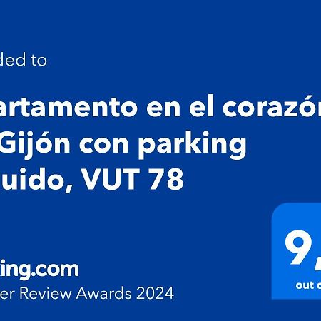 Apartamento En El Corazon De Gijon Con Parking Incluido, Vut 78 Exterior photo